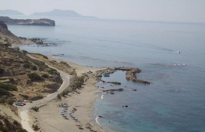 Triopetra Kreta, Triopetra: Grundstück am Meer in unberührter Gegend zu verkaufen Grundstück kaufen